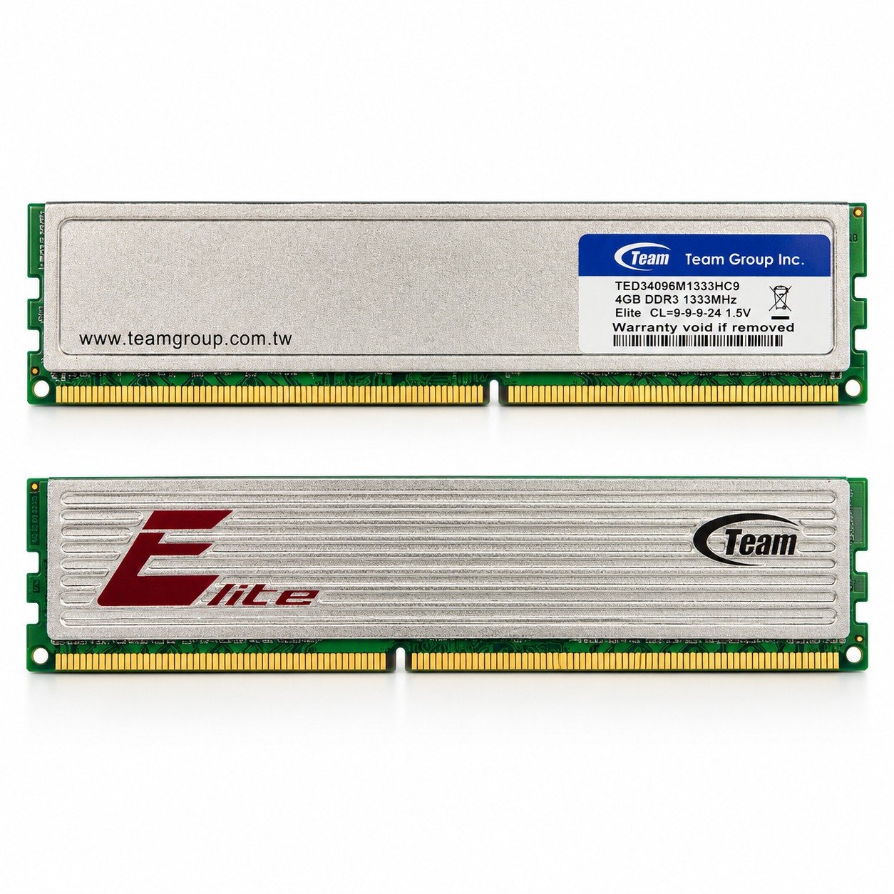 Team Group Elite TED34096M1333HC9 4GB DDR3-1333 Speichermodul