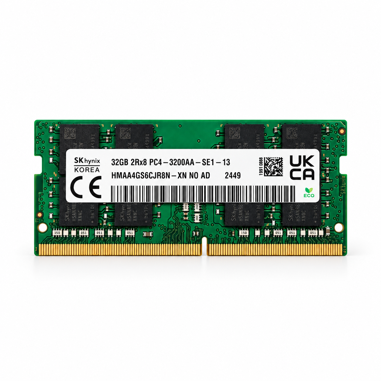SK hynix 32GB 2Rx8 PC4-3200AA DDR4 SO-DIMM Speichermodul